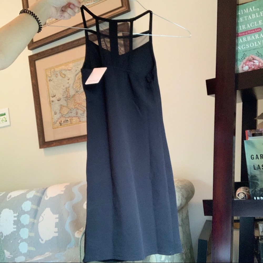 New formal black mini dress for kids